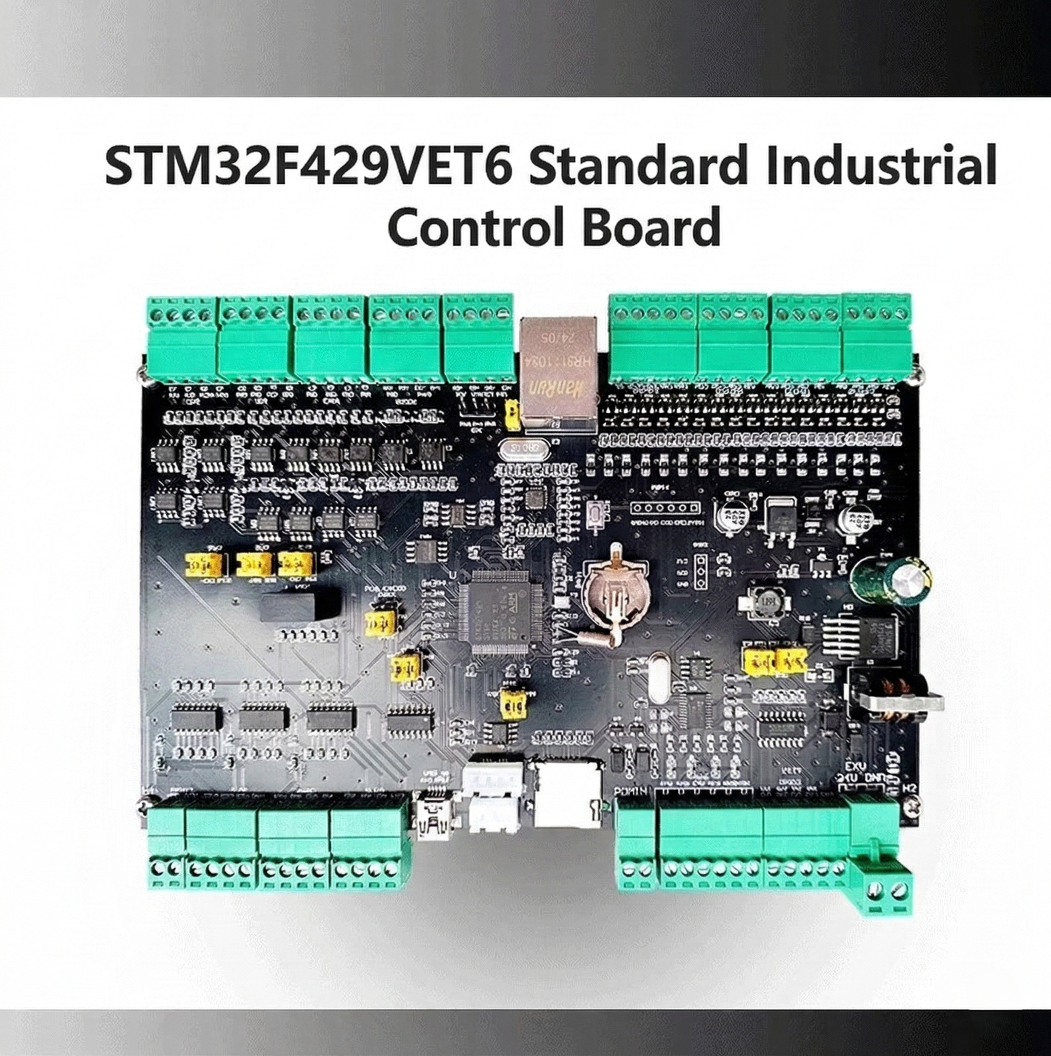 STM32F429 weighing standard board — detail 1