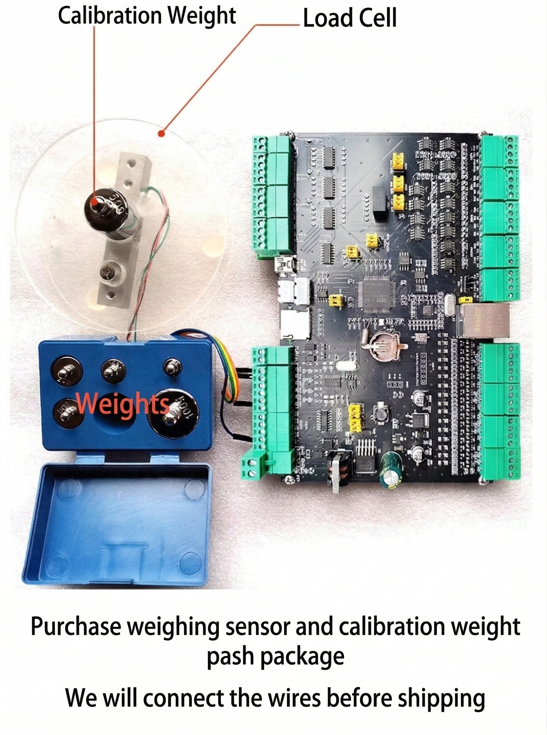 STM32F429 weighing standard board — detail 8