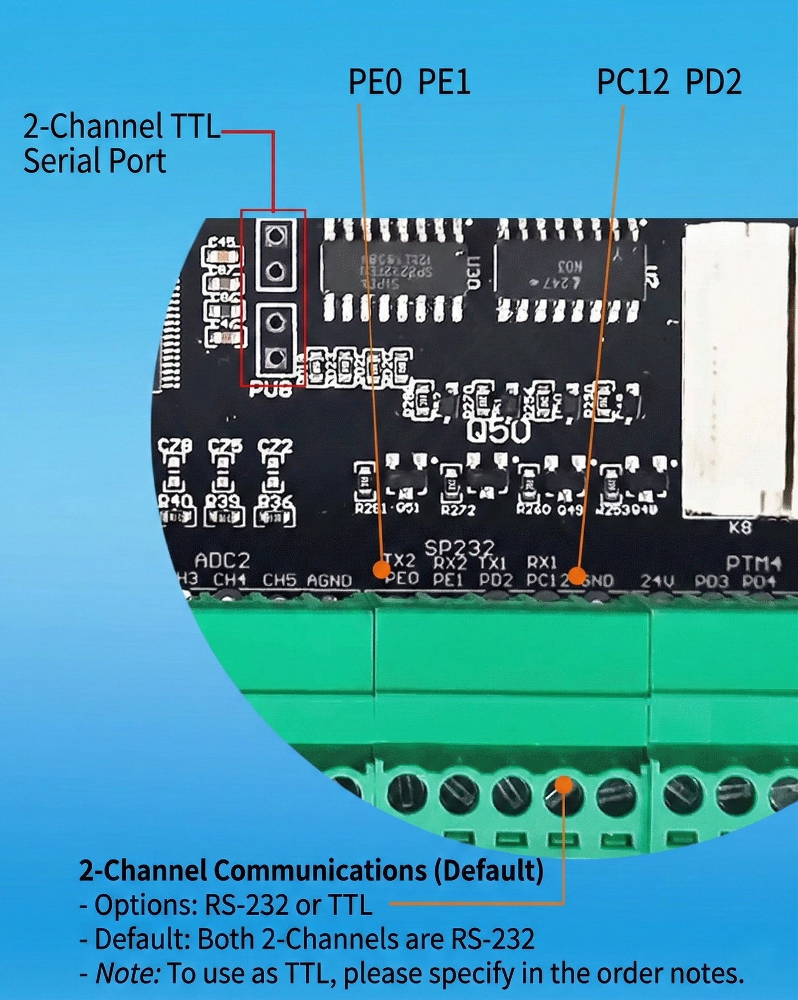 STM32H723 standard board — detail 17