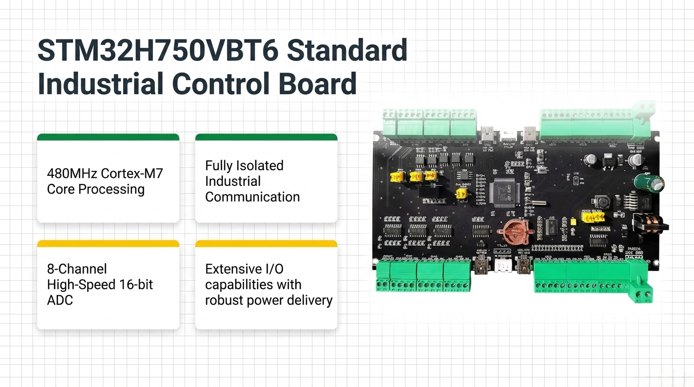STM32H750 standard industrial control board