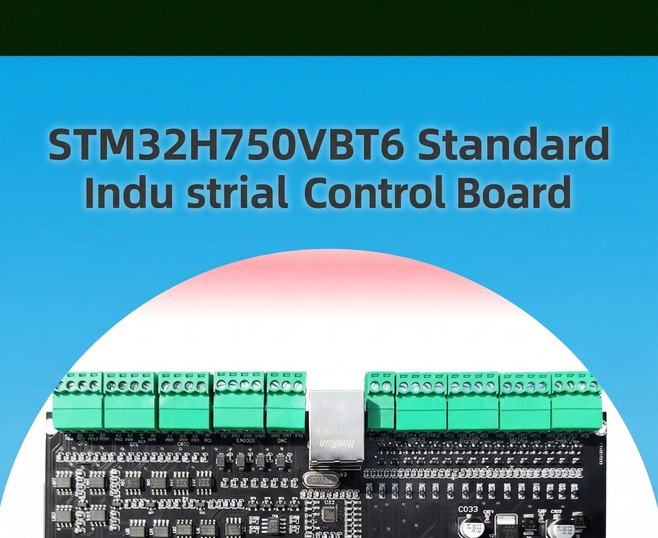 STM32H750 standard board — detail 1